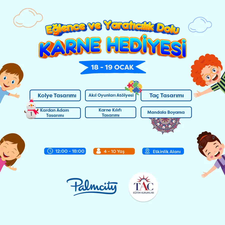 Karne Sevincinizi Palmcity’de Renklendirin!